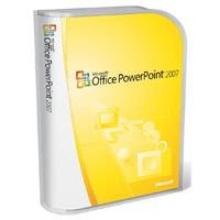 Microsoft PowerPoint 2007 Win32 English AE CD von Microsoft