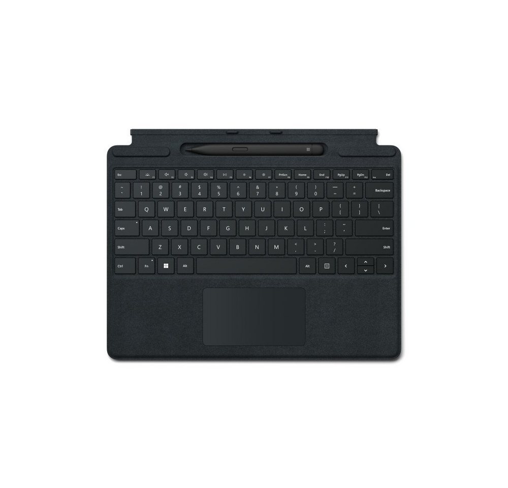 Microsoft Pro Signature Keyboard mit Slim Pen 2 Schwarz Tablet-Tastatur Tablet-Tastatur von Microsoft