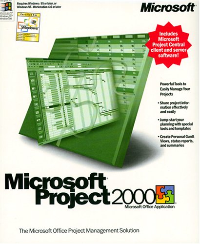 Microsoft Project 2000 CD W32 / Projektplanu ngssystem von Microsoft