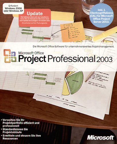 Microsoft Project Pro 2003 Upgrade / 1 Client von Microsoft