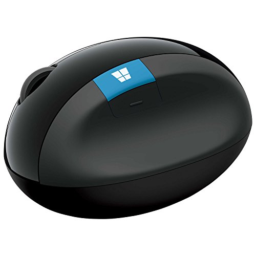 Microsoft Sculpt Ergonomic Mouse (Maus, schwarz, ergonomisch, kabellos) von Microsoft