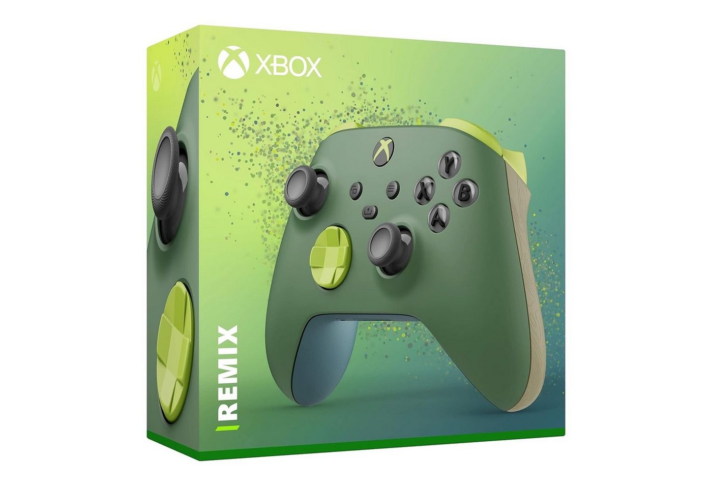 Microsoft Series Wireless Controller X/S Remix + Play & Charge Kit Bundle Xbox-Controller (Inkl. Xbox Charge Kit, 2 St., Inkl. Xbox Charge Kit) von Microsoft
