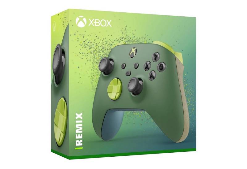 Microsoft Series Wireless Controller X/S Remix + Play & Charge Kit Bundle Xbox-Controller (Inkl. Xbox Charge Kit, 2 St., Inkl. Xbox Charge Kit) von Microsoft