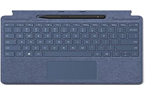 Microsoft Signature Tastatur für Surface Pro Saphir mit Surface Slim Pen 2 von Microsoft