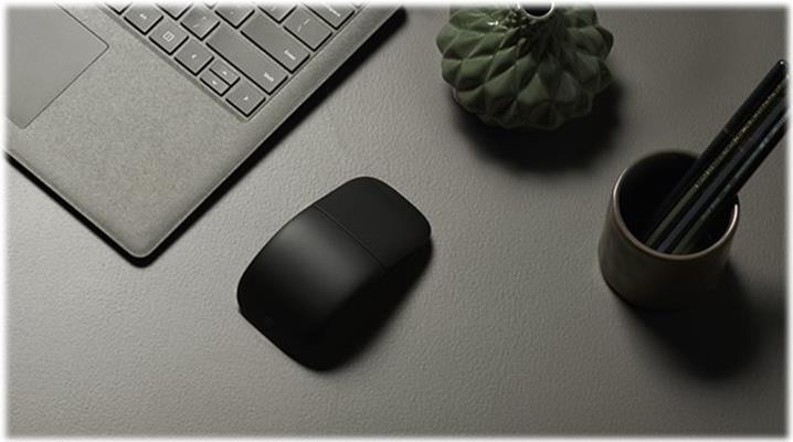 Microsoft Surface Arc Maus - Maus - optisch - 2 Tasten - drahtlos - Bluetooth 4.0 - Schwarz Microsoft Surface Arc Maus - Maus - optisch - 2 Tasten - drahtlos - Bluetooth 4.0 - Schwarz von Microsoft