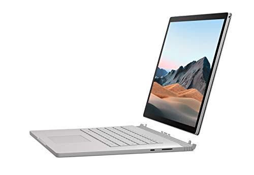 Microsoft Surface Book 3, 15 Zoll 2-in-1 Laptop (Intel Core i7, 32GB RAM, 1TB SSD, Win 10) Platin Grau von Microsoft