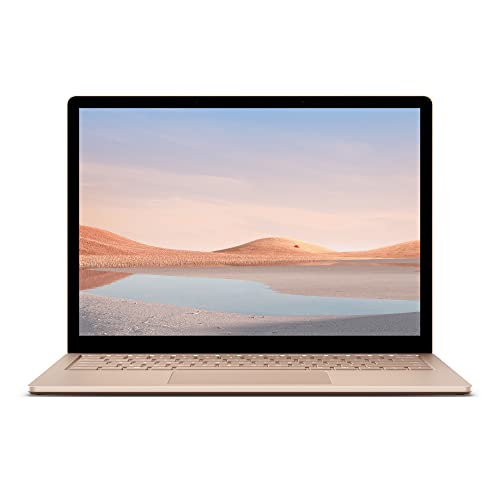 Microsoft Surface Laptop 4, 13,5 Zoll Laptop (Intel Core i5, 8GB RAM, 512GB SSD, Win 10 Home) Sandstein von Microsoft