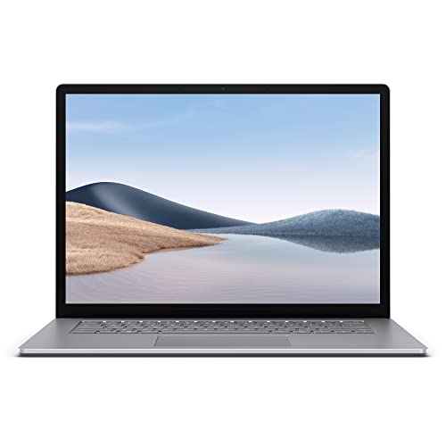 Microsoft Surface Laptop 4, 15 Zoll Laptop (Ryzen 7se, 8GB RAM, 256GB SSD, Win 10 Home) Platin von Microsoft