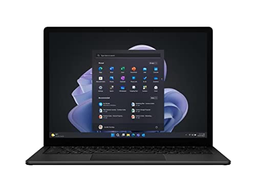 Microsoft Surface Laptop 5 13,5 Zoll Touchscreen Notebook - 2256x1504 - Intel Core i5 12th Gen i5-1245U - Intel Evo Platform - 16GB RAM - 512GB SSD - Mattschwarz von Microsoft