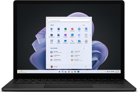 Microsoft Surface Laptop 5 13.5 Zoll i7-1265U 1.8GHz 16GB RAM 512GB SSD Win11P schwarz von Microsoft