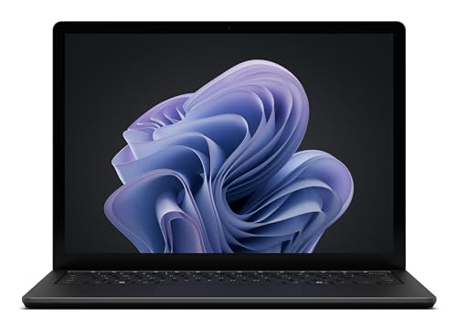 Microsoft Surface Laptop 6 Intel Core Ultra 5 135H 34,3 cm (13.5") Touchscreen 16 GB LPDDR5-SDRAM 256 GB SSD Wi-Fi 6E (802.11ax) Windows 11 Pro Schwarz von Microsoft