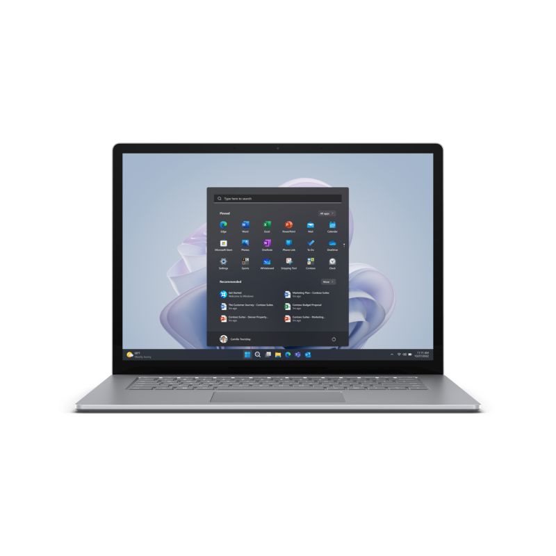 Microsoft Surface Laptop Core i7 16GB 512GB SSD 38,1cm 15Zoll Platin W10P von Microsoft