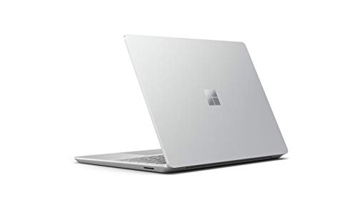 Microsoft Surface Laptop Go, 12,45 Zoll Laptop (Intel Core i5, 4GB RAM, 64GB eMMC, Win 10 Home in S Mode ) Platin von Microsoft