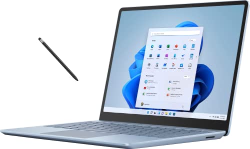 Microsoft Surface Laptop Go 2 12,4 Zoll Touchscreen, Intel UHD Grafik, Intel i5-1135G7, 4GB RAM, 64GB eMMC Flash Speicher, Eisblau, mit MTC Stylus Pen Microsoft Surface Laptop Go 2 12,4 Zoll Touchscreen, Intel UHD Grafik, Intel i5-1135G7, 4GB RAM, 64GB eMMC Flash Speicher, Eisblau, mit MTC Stylus Pen von Oase
