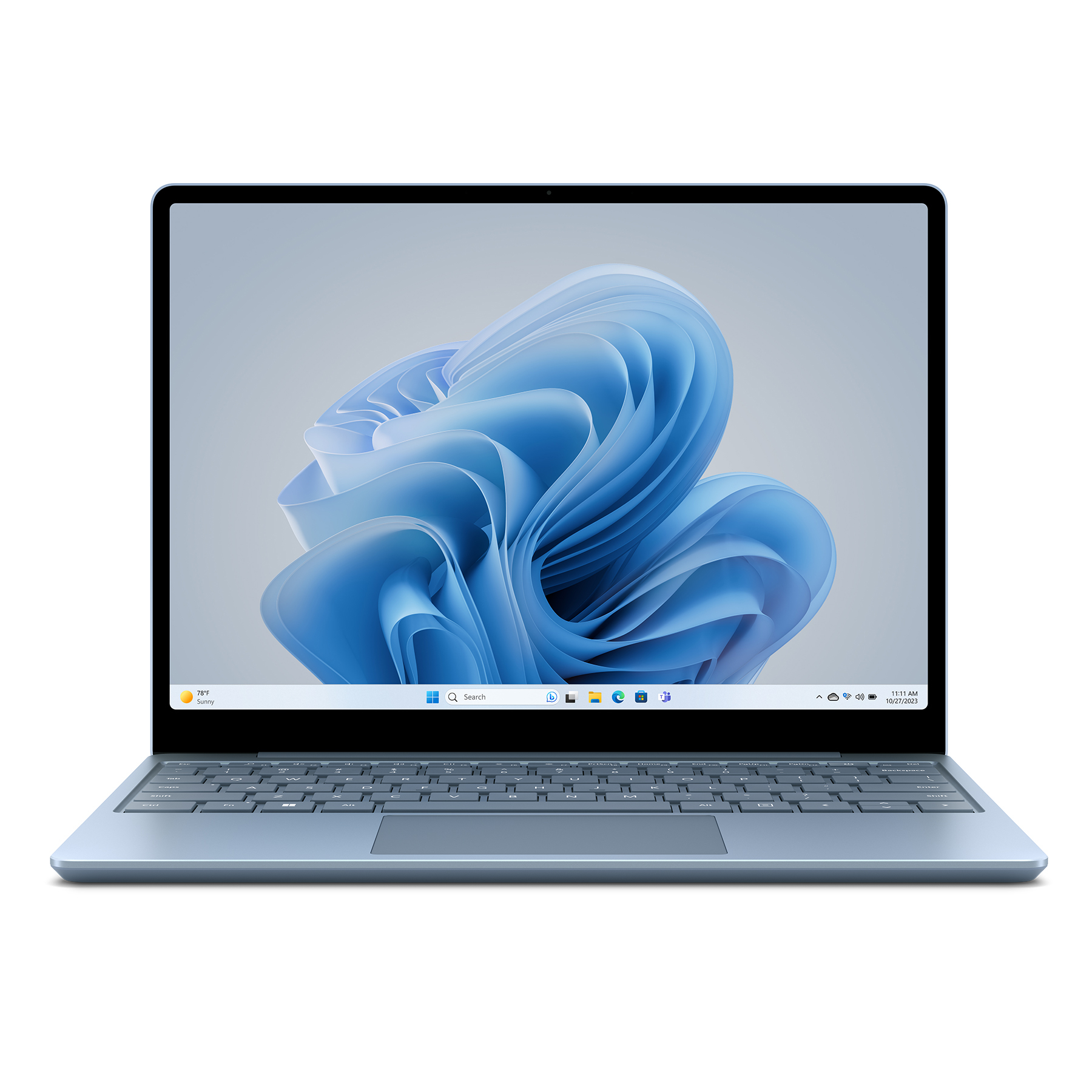 Microsoft Surface Laptop Go 3 - i5 - 16GB - 256 GB - eisblau - 12,4" Touchscreen, Intel Core i5-1235U, 16GB RAM, 256GB SSD, Windows 11 Home von Microsoft