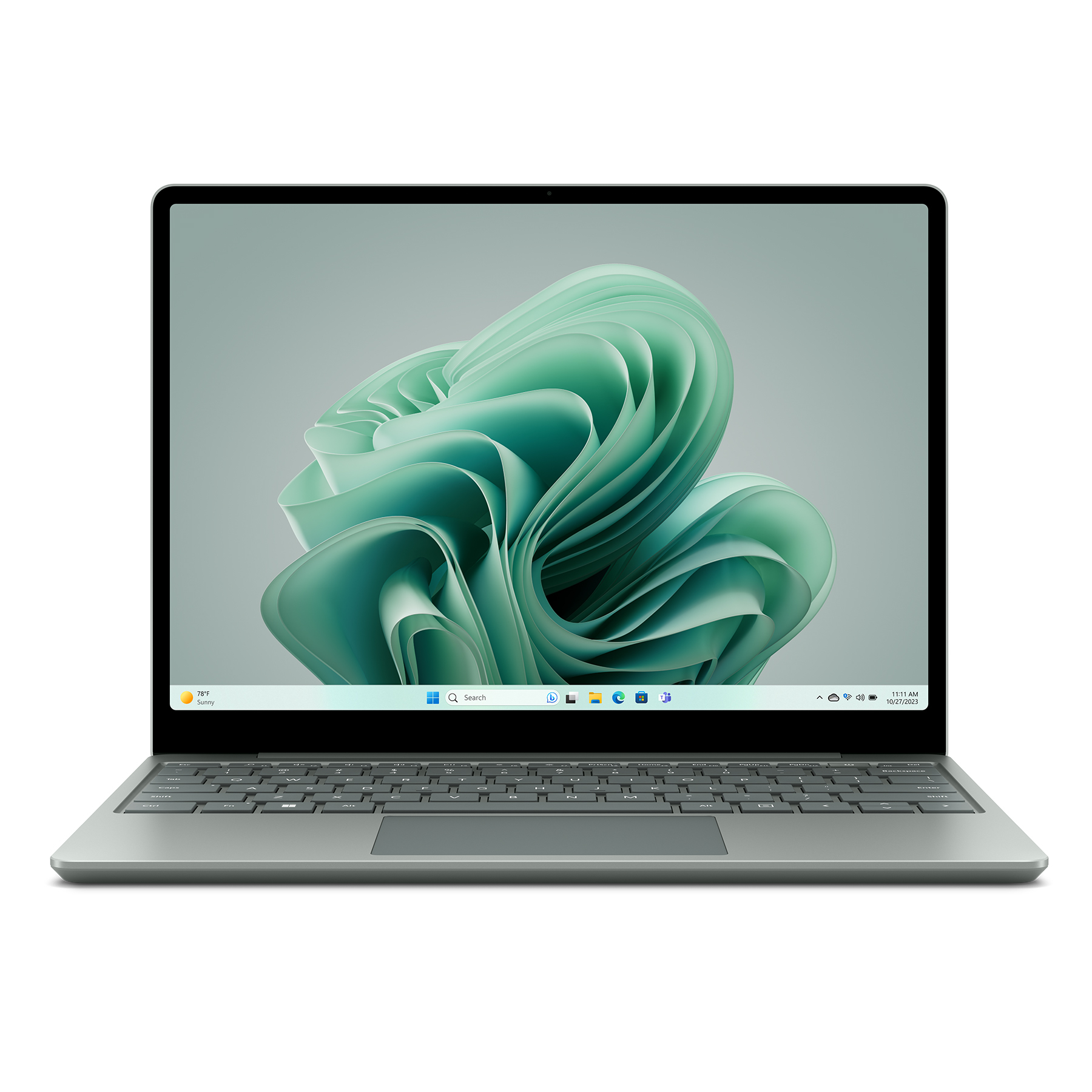 Microsoft Surface Laptop Go 3 - i5 - 16GB - 256 GB - sage - 12,4" Touchscreen, Intel Core i5-1235U, 16GB RAM, 256GB SSD, Windows 11 Home von Microsoft