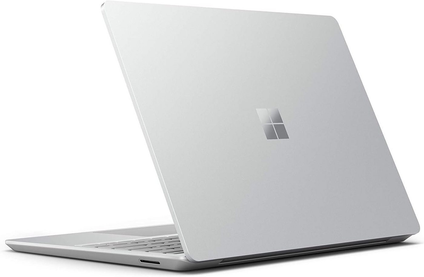 Microsoft Surface Laptop Go mit Fingerabdruckleser Notebook (Intel Core i5 1035G1, Intel UHD Grafik, 64 GB SSD, HD Display 4 GB RAM komfortable Tastatur, langanhaltende Akkulaufzeit) von Microsoft