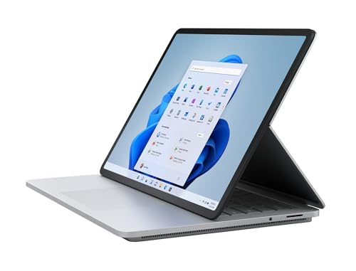 Microsoft Surface Laptop Studio Hybrid (2-in-1) 36,6 cm (14.4 Zoll) Touchscreen Intel Core i7 32 GB LPDDR4x-SDRAM 1000 GB SSD NVIDIA GeForce RTX 3050 Ti Wi-Fi 6 (802.11ax) Windows 11 Pro Platin von Microsoft