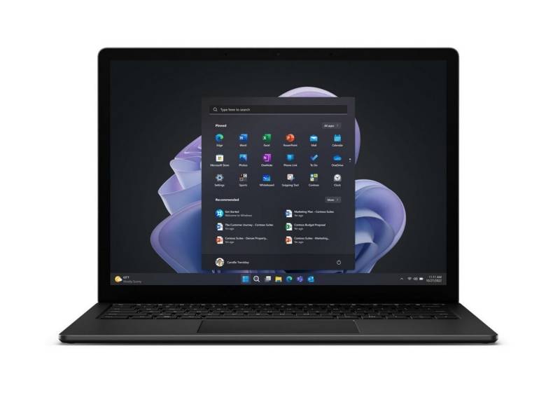 Microsoft Surface Laptop5 512GB (13"/i5/8GB) Black W10P Notebook (Intel Core i5 i5-1245U, Intel Iris Xe Graphics, 512 GB SSD) von Microsoft
