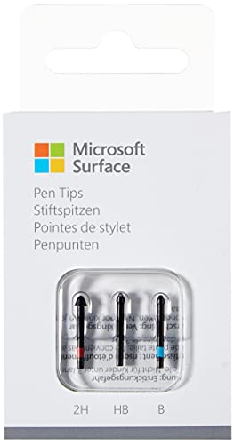 Microsoft Surface Pen Stiftspitzen-Kit GFU-00002, Schwarz von Microsoft