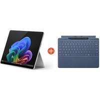 Microsoft Surface Pro (11. Edition) Copilot+ PC 13" 2in1 Platin Snapdragon® X Plus 16GB/512GB SSD Win11 EP2-08345 ohne Netzteil inkl. MS Surface Pro Keyboard mit Slim Pen saphir von Microsoft