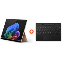 Microsoft Surface Pro (11. Edition) Copilot+ PC 13" OLED 2in1 Dune Snapdragon® X Elite 16GB/1TB SSD Win11 EP2-08389 ohne Netzteil inkl. MS Surface Pro Flex Keyboard +Slim Pen schwarz von Microsoft