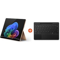 Microsoft Surface Pro (11. Edition) Copilot+ PC 13" OLED 2in1 Dune Snapdragon® X Elite 16GB/1TB SSD Win11 EP2-08389 ohne Netzteil inkl. MS Surface Pro Flex Keyboard schwarz von Microsoft
