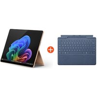 Microsoft Surface Pro (11. Edition) Copilot+ PC 13" OLED 2in1 Dune Snapdragon® X Elite 16GB/1TB SSD Win11 EP2-08389 ohne Netzteil inkl. MS Surface Pro Keyboard mit Stiftaufbewahrung saphir von Microsoft