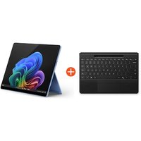 Microsoft Surface Pro (11. Edition) Copilot+ PC 13" OLED 2in1 Saphir Snapdragon® X Elite 16GB/1TB SSD Win11 EP2-08390 ohne Netzteil inkl. MS Surface Pro Flex Keyboard schwarz von Microsoft