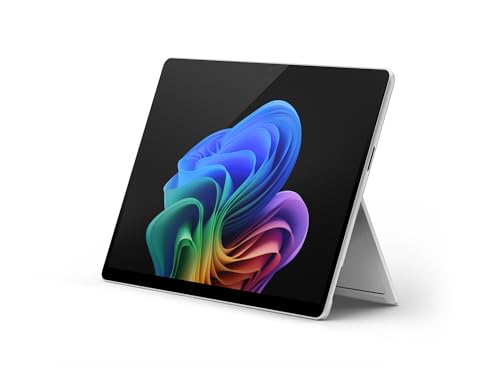 Microsoft Surface Pro 11 Copilot+ PC Qualcomm Snapdragon 512 GB 33 cm (13") 16 GB Wi-Fi 7 (802.11be) Windows 11 Pro Platin von Microsoft