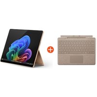 Microsoft Surface Pro (11. Edition) 13" OLED 2in1 Sand Snapdragon® X Elite 16GB RAM 1TB SSD Win11 ZIB-00043 inkl. Dune Keyboard SL von Microsoft