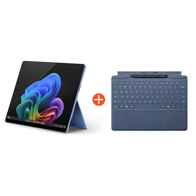 Microsoft Surface Pro (11. Edition) 13" OLED 2in1 Saphir Snapdragon® X Elite 16GB RAM 1TB SSD Win11 ZIB-00037 inkl. Saphir Keyboard Pen von Microsoft