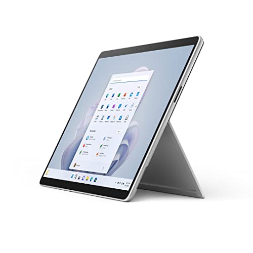 Microsoft Surface Pro 9, i7,16GB RAM, 1TB SSD, Win 11 Home, 13 Zoll 2-in-1 Tablet/Laptop, Platin, powered by Intel Evo Plattform von Microsoft