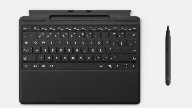 Microsoft Surface Pro Flex Type Cover inkl. Surface Slim Pen 2 Schwarz von Surface