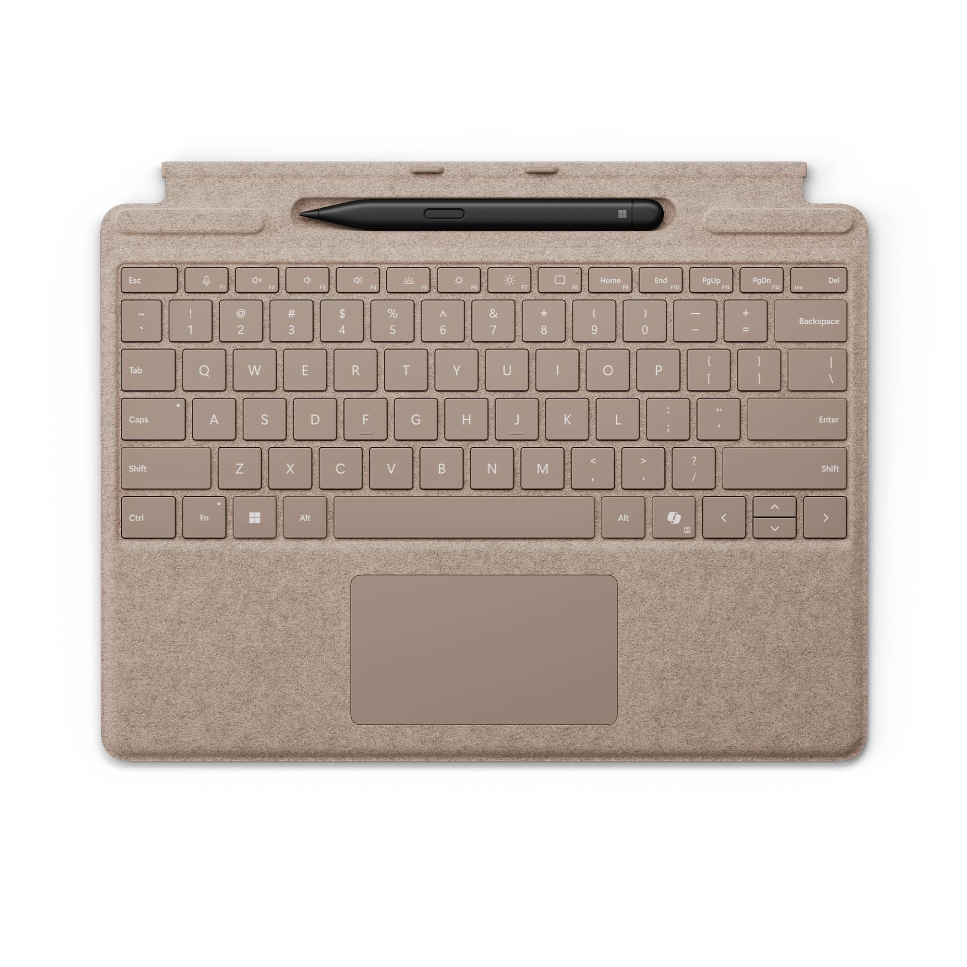 Microsoft Surface Pro Keyboard mit Slim Pen - graubeige von Microsoft