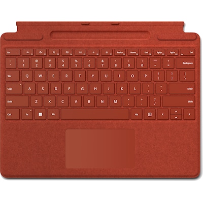 Microsoft Surface Pro Signature Keyboard Mohnrot 8XA-00025 von Microsoft