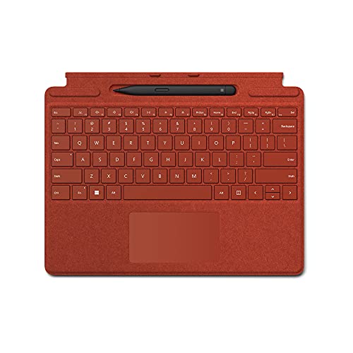 Microsoft Surface Pro Signature Keyboard Surface Slim Pen 2, Poppy Red von Microsoft