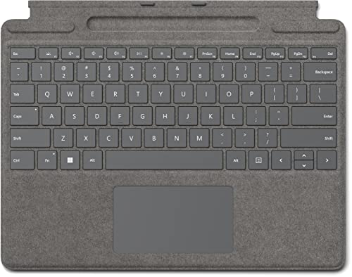 Microsoft Surface Pro Signature Type Cover - QWERTY - Platinum von Microsoft