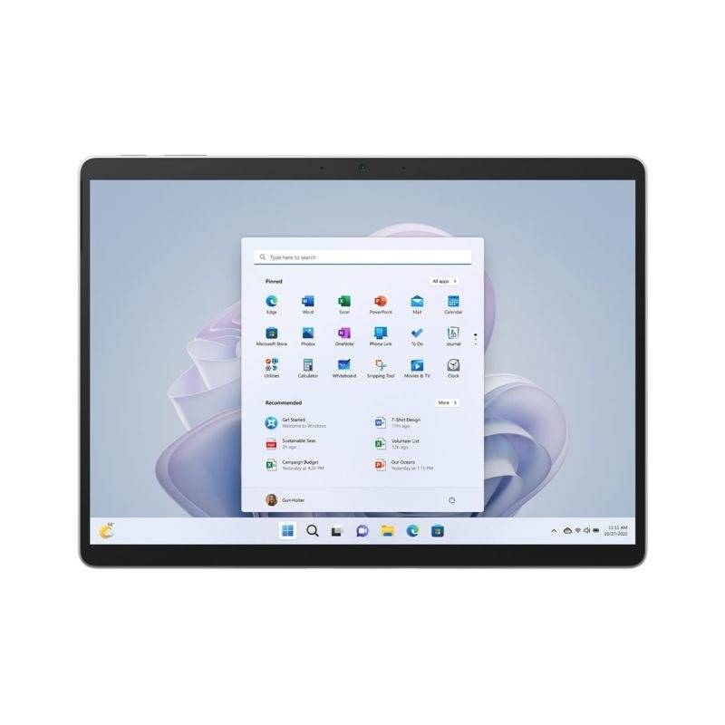 Microsoft Surface Pro9 i7 16GB 1TB 33cm 13Zoll Wi-Fi 6E Platin W11P von Microsoft