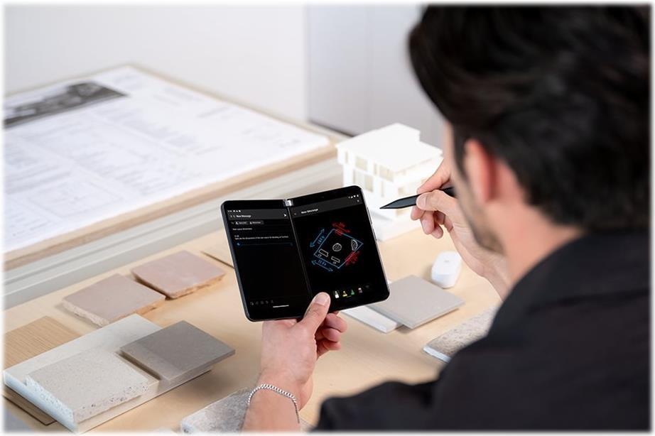 Microsoft Surface Slim Pen 2 - Aktiver Stylus - 2 Tasten - Bluetooth 5.0 - mattschwarz - für Surface Book, Book 2, Book 3, Go, Go 2, Go 3, Hub 2S 127,00cm (50), Hub 2S 215,90cm (85), Laptop, Laptop 2, Laptop 3, Laptop 4, Laptop Studio, Pro (Mid 2017), Pro 3, Pro 4, Pro 6, Pro 7, Pro 7+, Pro 8, Pro X, Studio, Studio 2, Surface Duo 2 von Microsoft