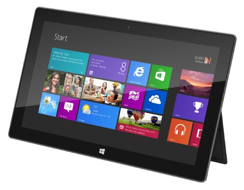 Microsoft Surface Windows RT Tablet 32 GB (ohne Touch-Cover) schwarz von Microsoft