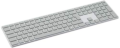 Microsoft WS2-00010 Bluetooth-Tastatur, QWERTY, Italienisch, Grau – Tastaturen (Standard, kabellos, Bluetooth, QWERTY, Grau) von Microsoft