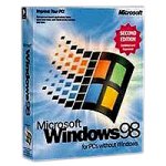 Microsoft Windows 98 SE CD / für den privaten Anwender von Microsoft