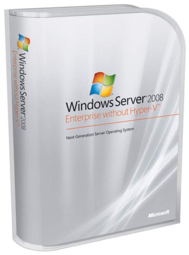 Microsoft Windows Server Ent w/o Hyper-V 2008 32-bit/x64 DVD 25 Clt von Microsoft