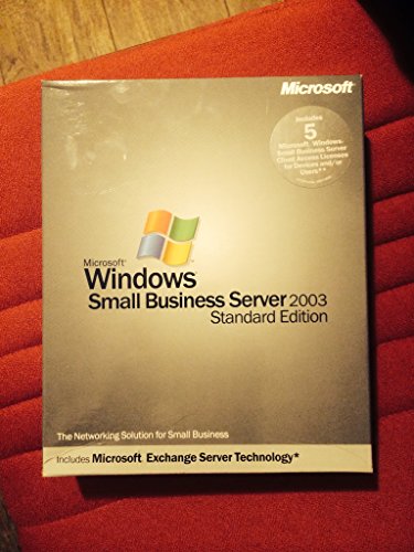 Microsoft Windows Small Business Server 2003, Standard Edition - CD/DVD 5CLT/CAL von Microsoft
