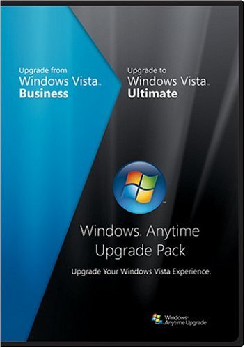 Microsoft Windows Vista Anytime Upgrade 32 Bit (Business auf Ultimate) inkl. Service Pack 1 von Microsoft