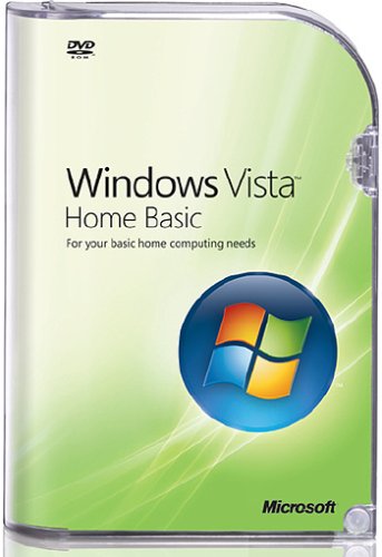 Microsoft Windows Vista Home Basic (ohne Media Player) DVD von Microsoft