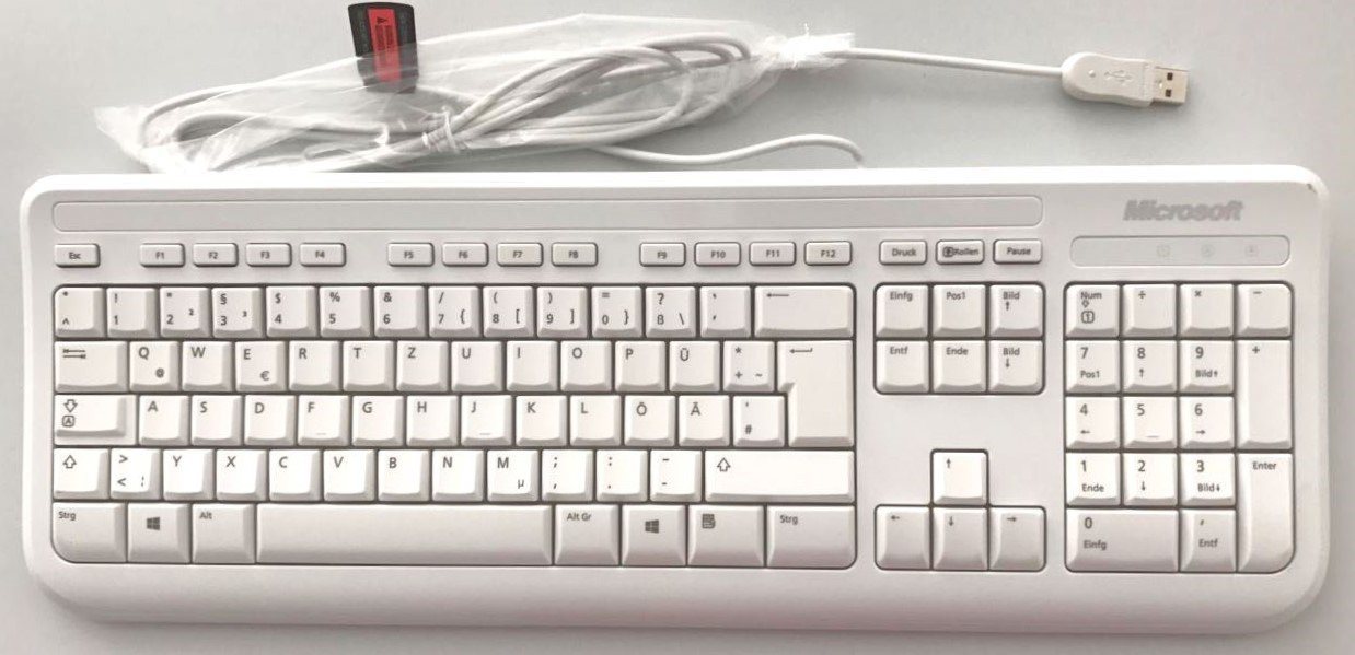 Microsoft Wired Keyboard 400 for Business Microsoft 400 Kabelgebundene Tastatur PC-Tastatur von Microsoft