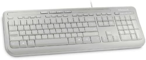Microsoft Wired Keyboard 600 Weiß von Microsoft