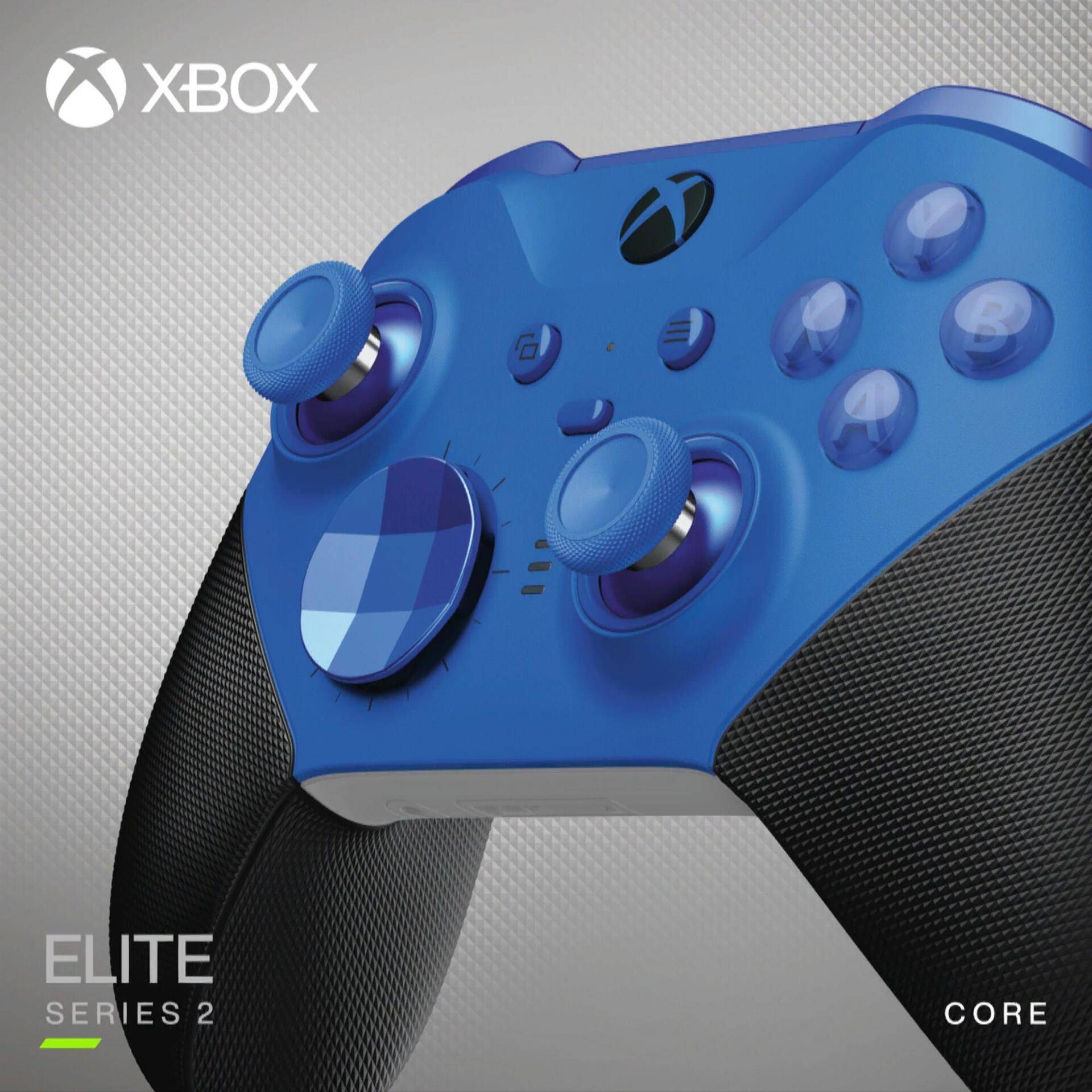 Microsoft Xbox Elite Series 2 - Core Schwarz - Blau Bluetooth/USB Gamepad Analog / Digital PC - Xbox One - Xbox One S - Xbox One X - Xbox Series S - Xbox Series X (RFZ-00018) von Microsoft